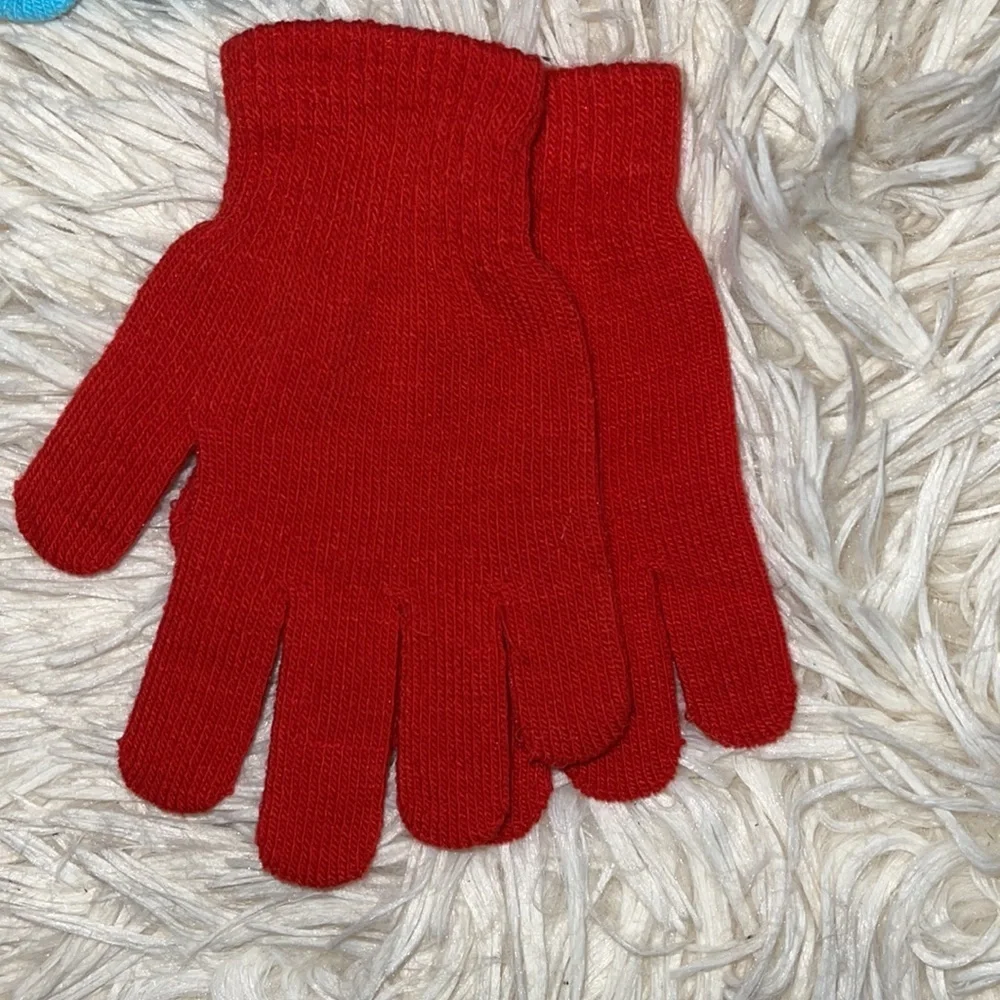 Girls 5 Pack Winter Gloves